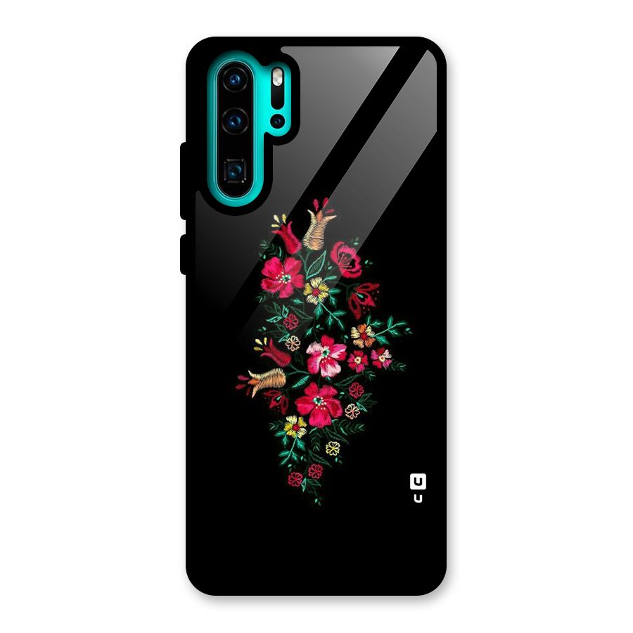Pretty Allure Flower Glass Back Case for Huawei P30 Pro