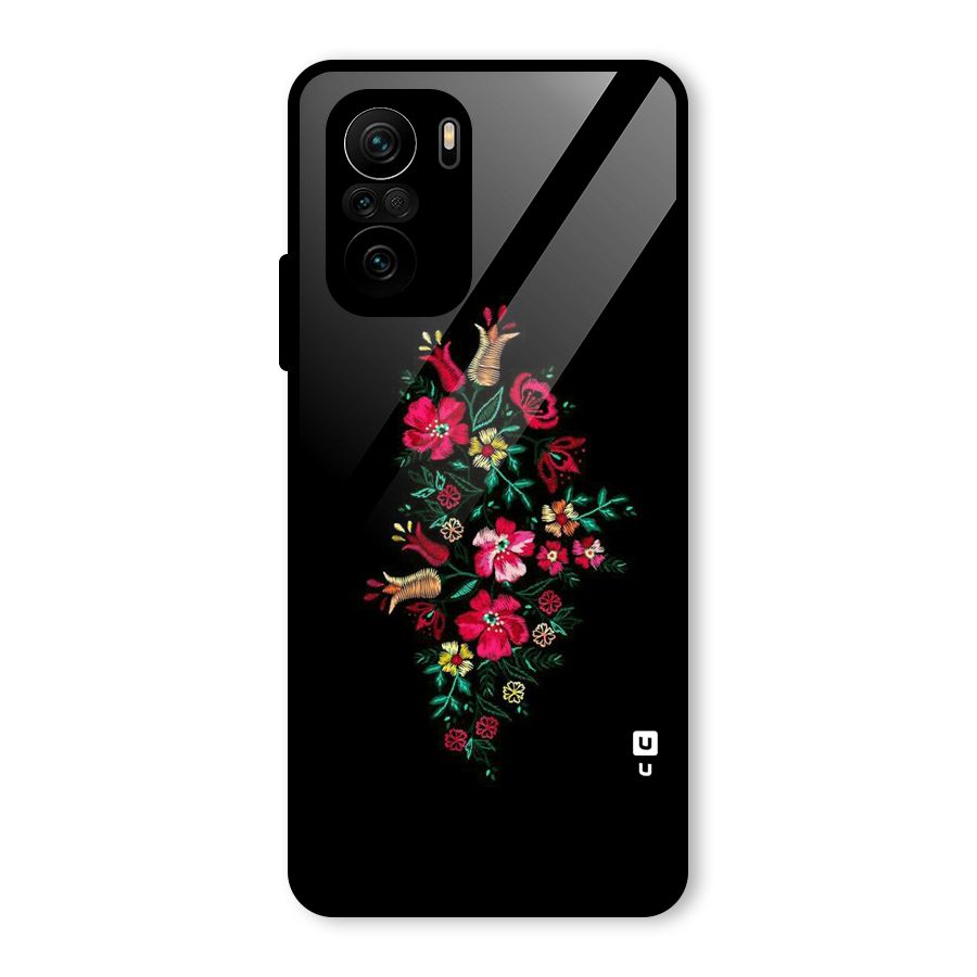 Pretty Allure Flower Glass Back Case for Mi 11X Pro