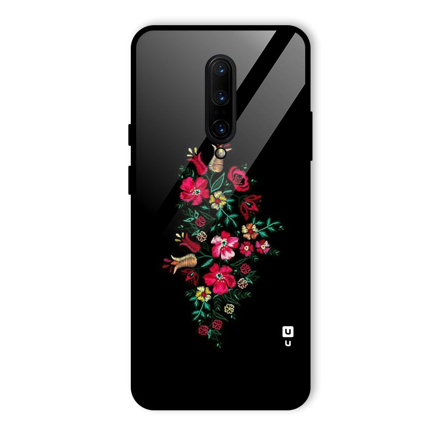 Pretty Allure Flower Glass Back Case for OnePlus 7 Pro