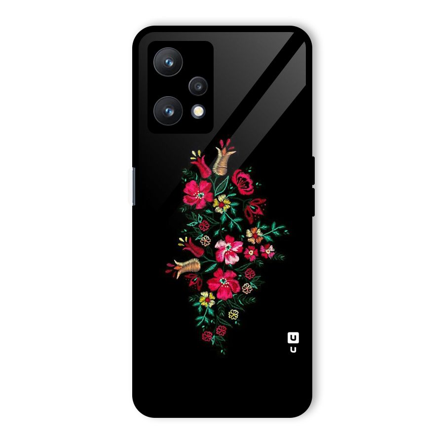 Pretty Allure Flower Glass Back Case for Realme 9 Pro 5G