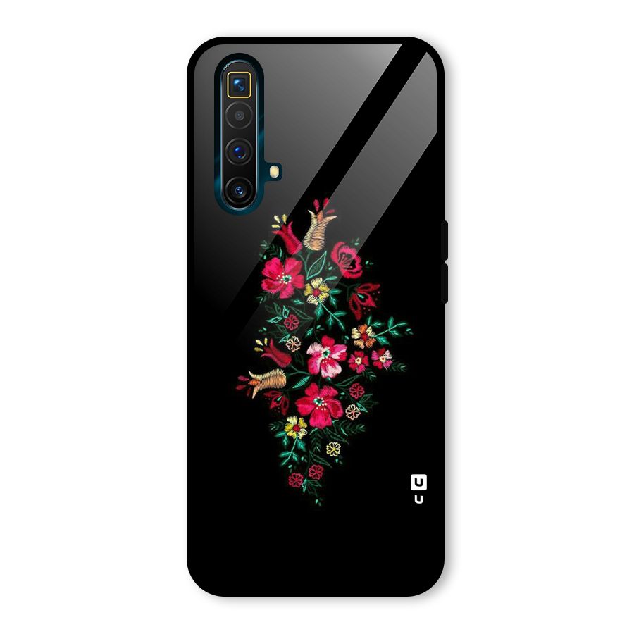 Pretty Allure Flower Glass Back Case for Realme X3