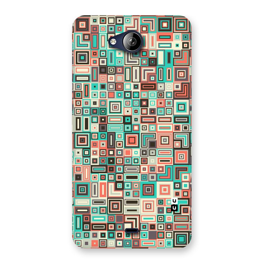 Pretty Boxes Design Back Case for Canvas Play Q355