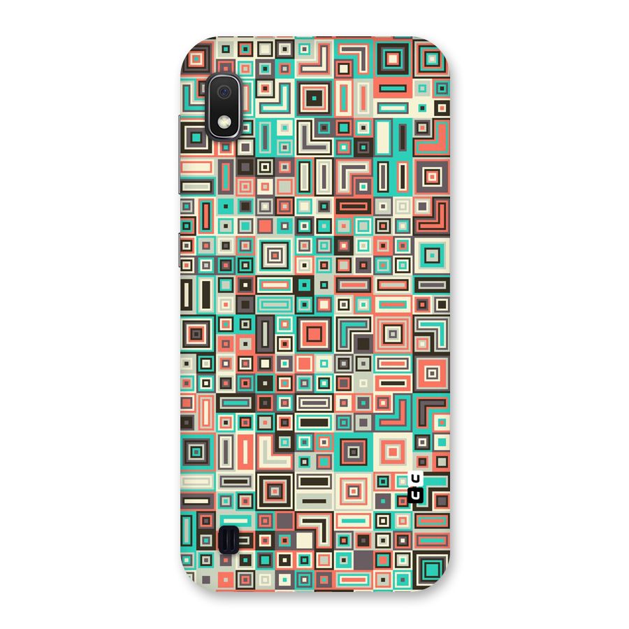 Pretty Boxes Design Back Case for Galaxy A10