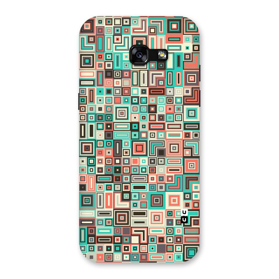 Pretty Boxes Design Back Case for Galaxy A5 2017
