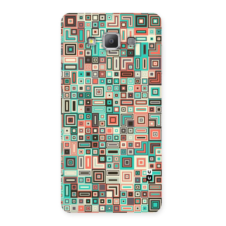 Pretty Boxes Design Back Case for Galaxy A7