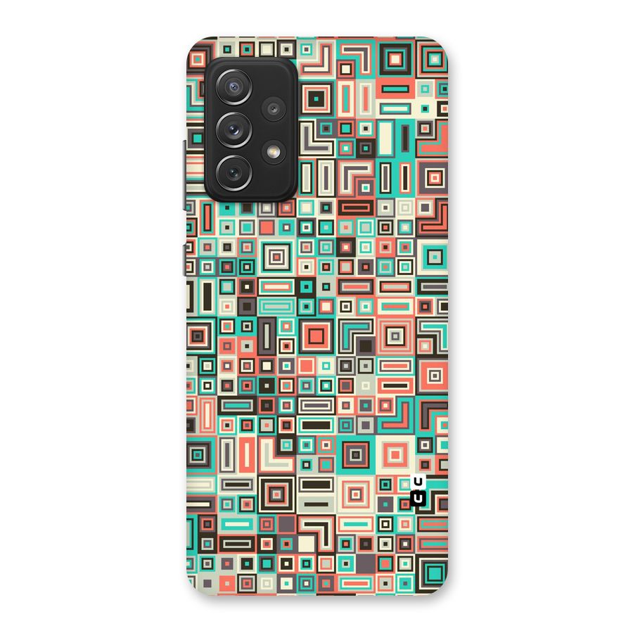 Pretty Boxes Design Back Case for Galaxy A72