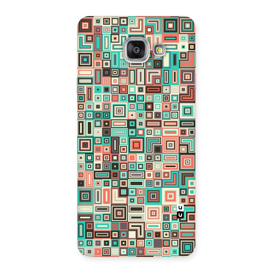 Pretty Boxes Design Back Case for Galaxy A7 2016