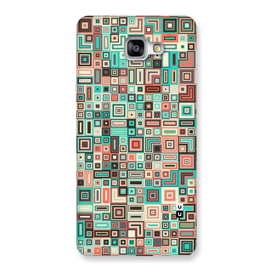Pretty Boxes Design Back Case for Galaxy A9
