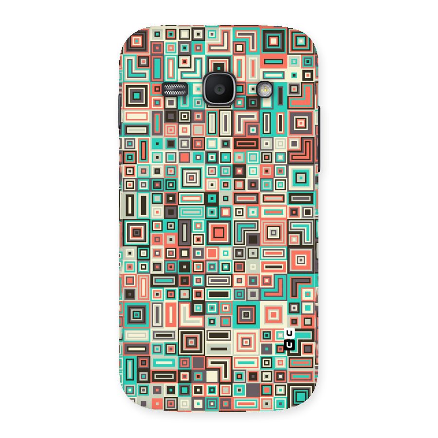 Pretty Boxes Design Back Case for Galaxy Ace 3