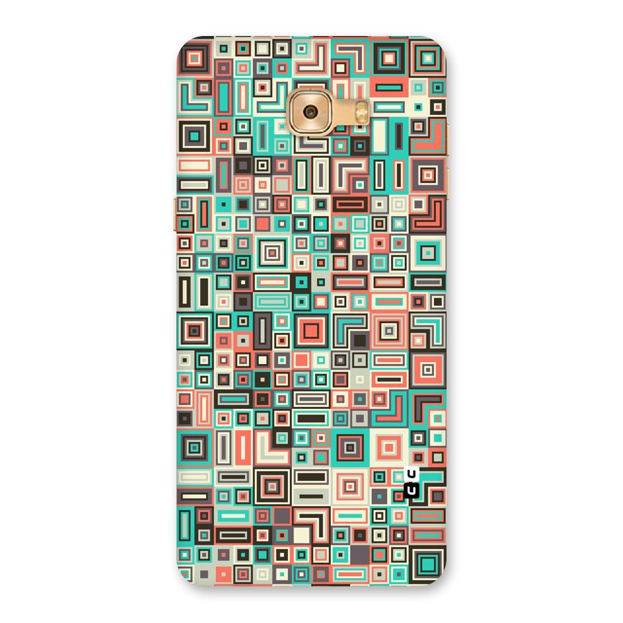 Pretty Boxes Design Back Case for Galaxy C9 Pro