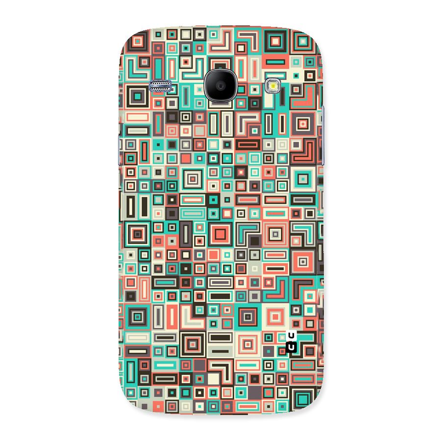 Pretty Boxes Design Back Case for Galaxy Core