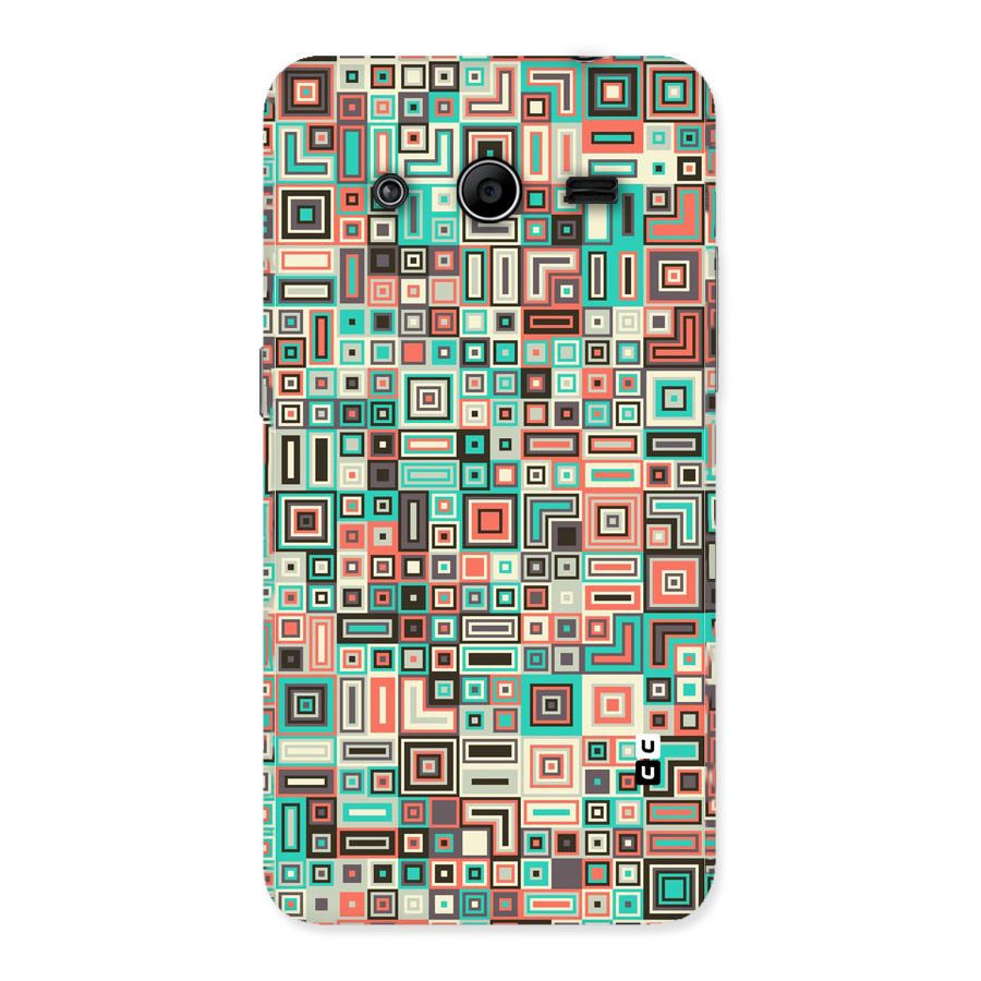 Pretty Boxes Design Back Case for Galaxy Core 2