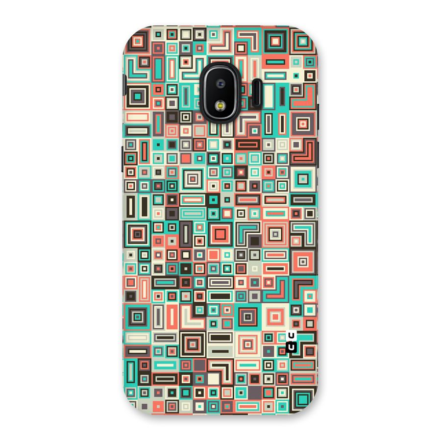 Pretty Boxes Design Back Case for Galaxy J2 Pro 2018