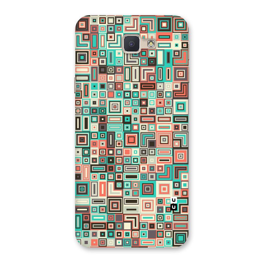 Pretty Boxes Design Back Case for Galaxy J5 Prime