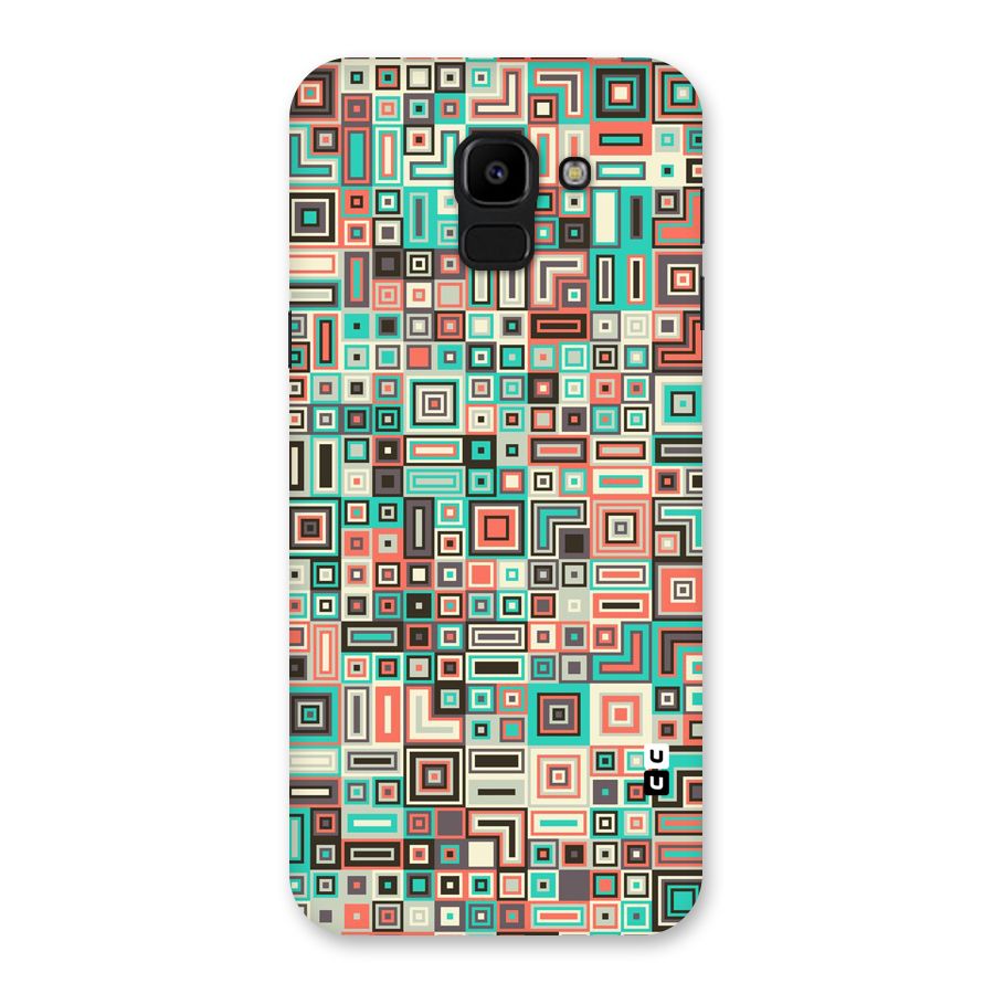 Pretty Boxes Design Back Case for Galaxy J6