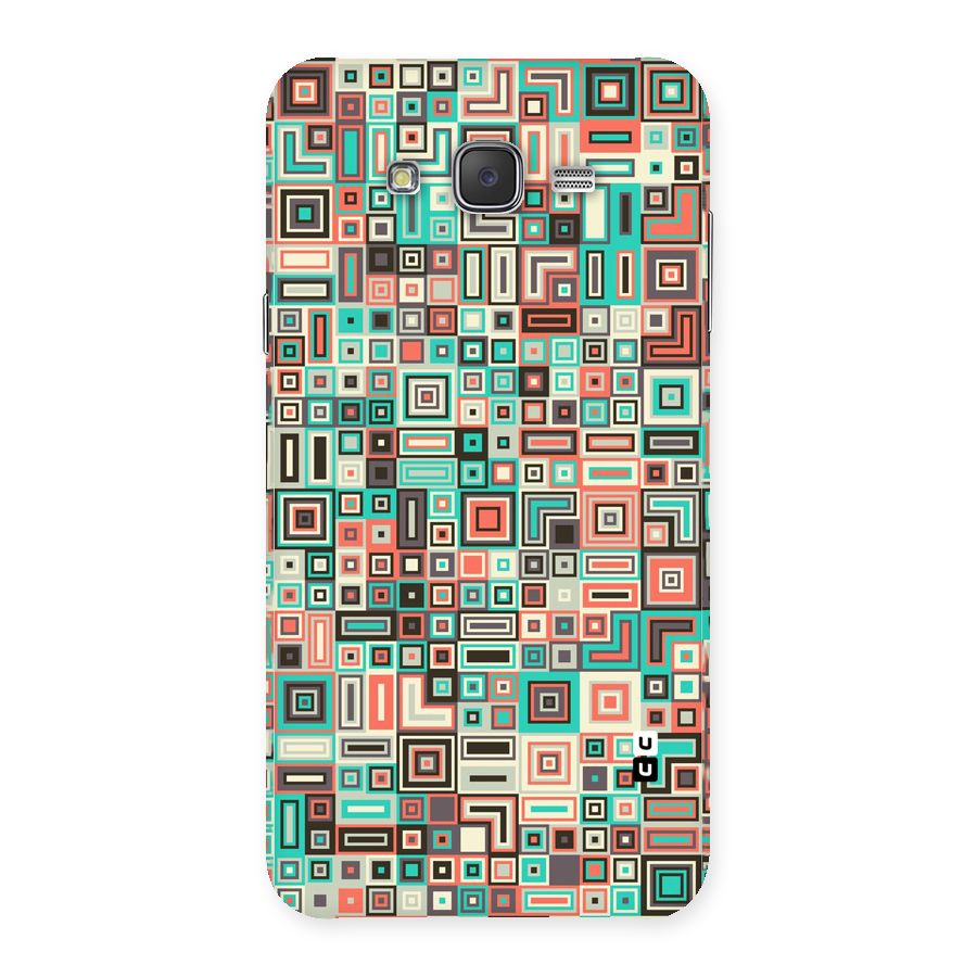 Pretty Boxes Design Back Case for Galaxy J7