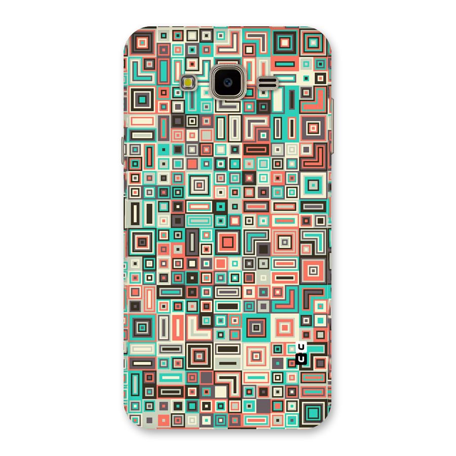 Pretty Boxes Design Back Case for Galaxy J7 Nxt