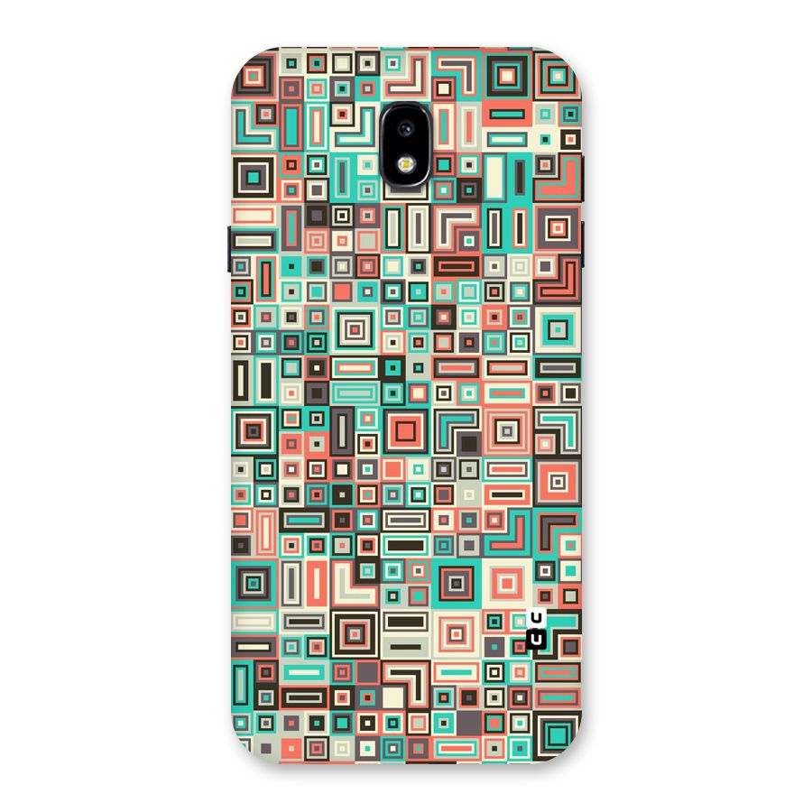 Pretty Boxes Design Back Case for Galaxy J7 Pro
