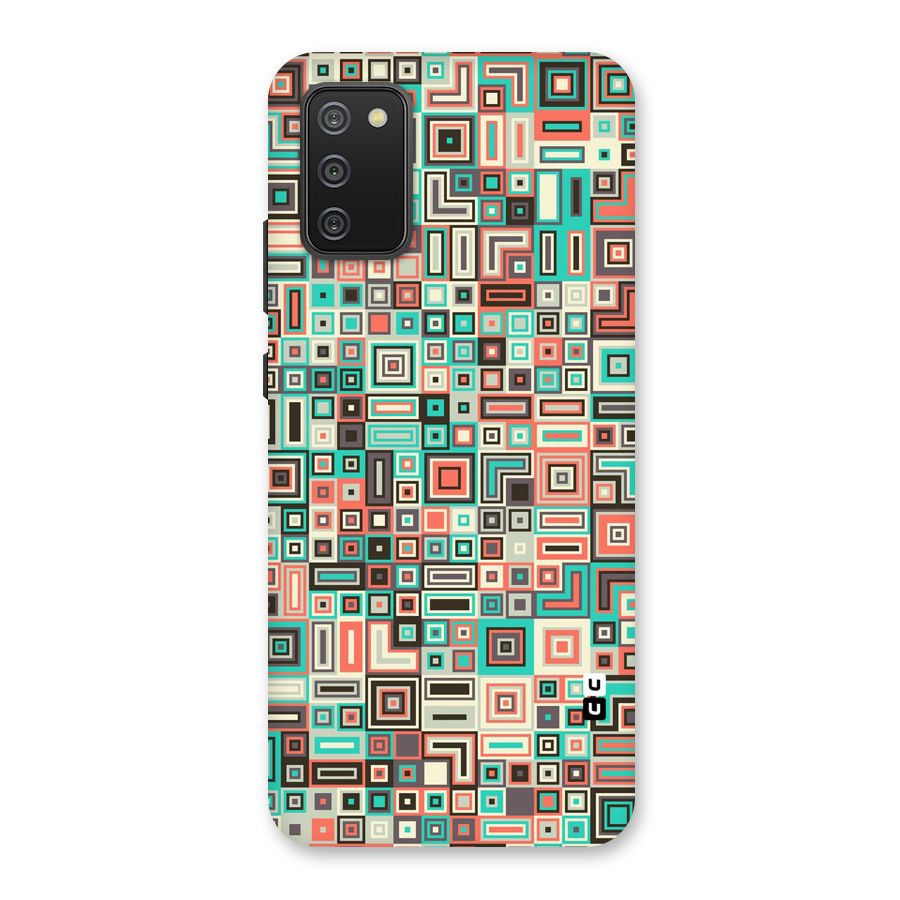 Pretty Boxes Design Back Case for Galaxy M02s