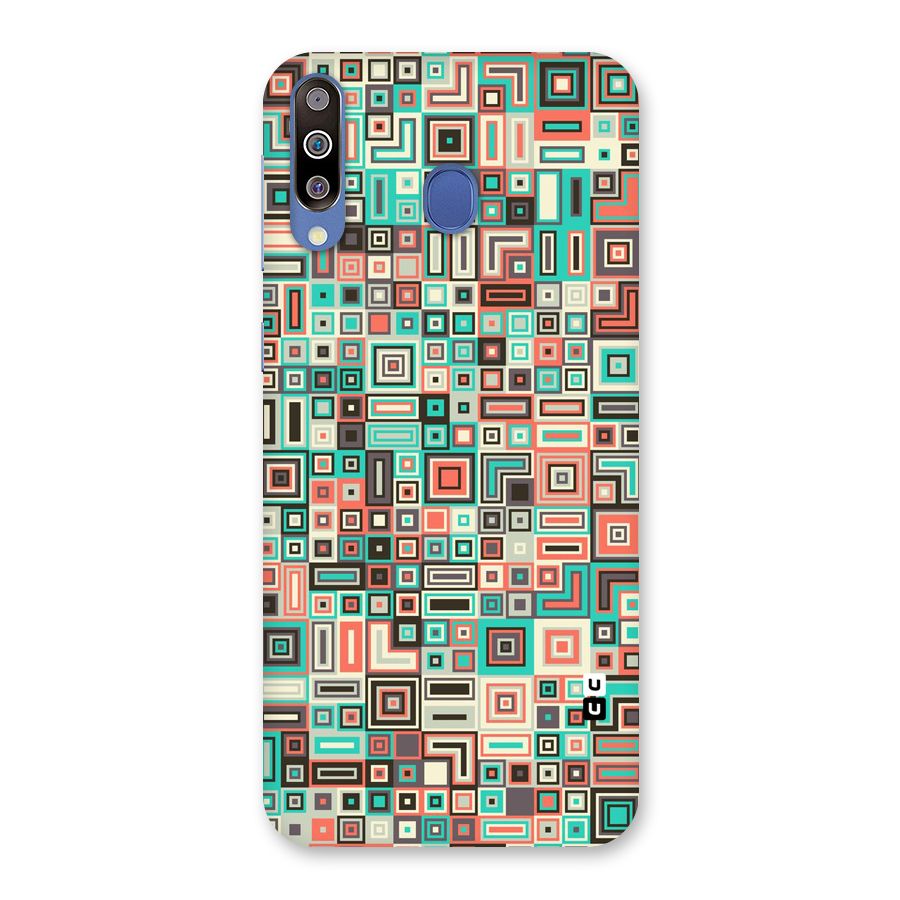 Pretty Boxes Design Back Case for Galaxy M30