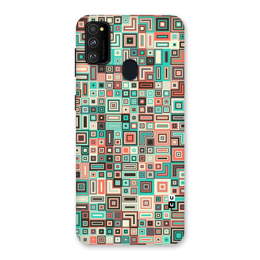 Pretty Boxes Design Back Case for Galaxy M30s