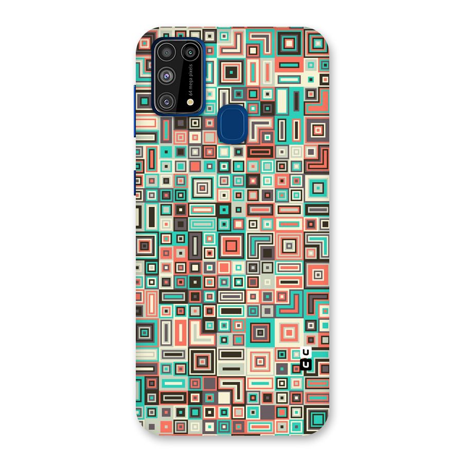Pretty Boxes Design Back Case for Galaxy M31
