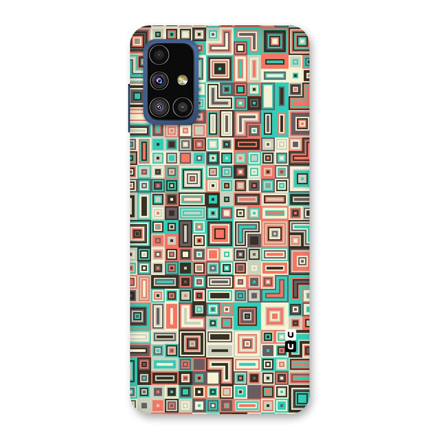 Pretty Boxes Design Back Case for Galaxy M51