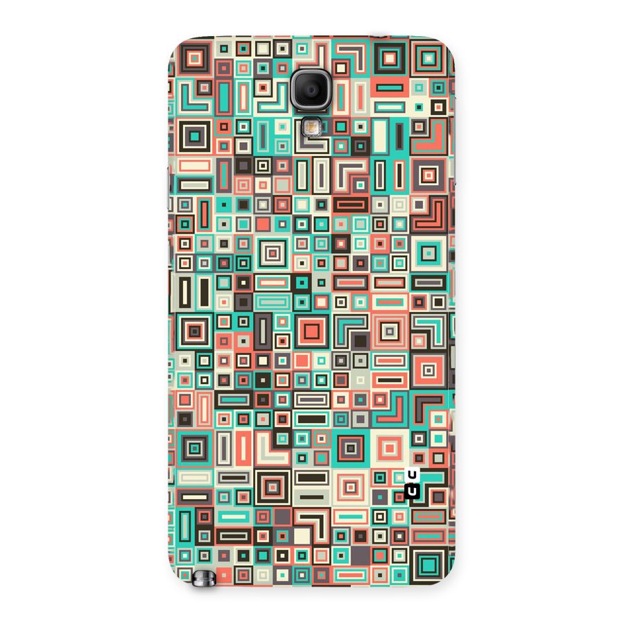 Pretty Boxes Design Back Case for Galaxy Note 3 Neo