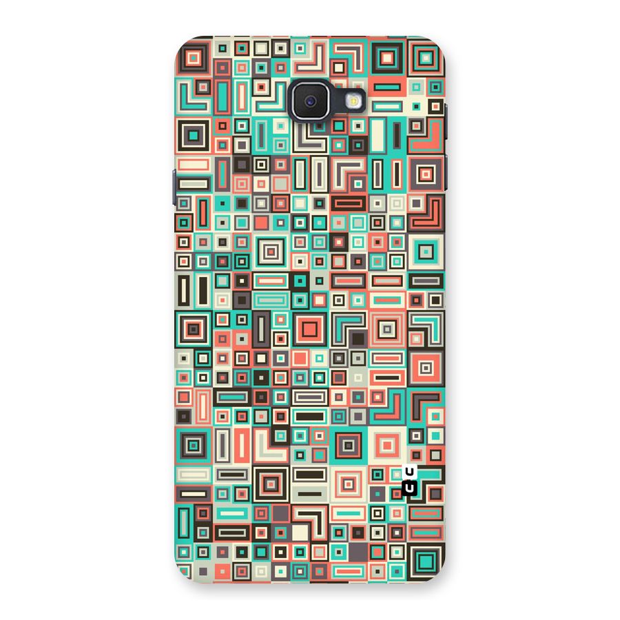 Pretty Boxes Design Back Case for Galaxy On7 2016
