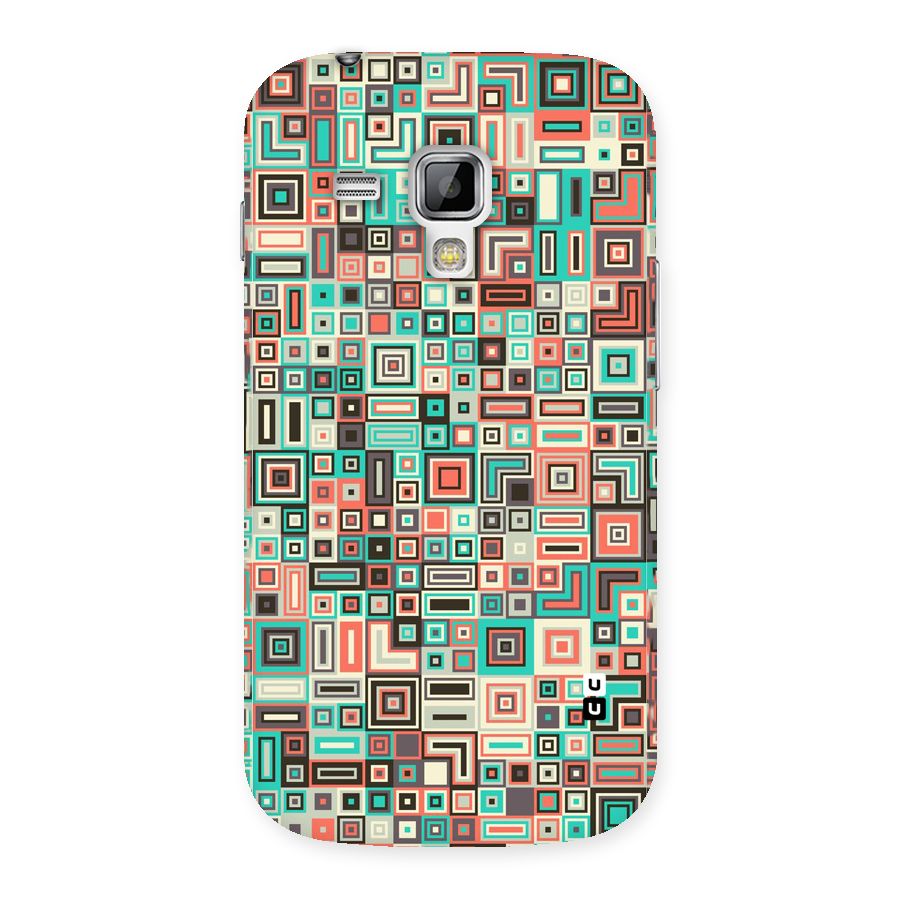 Pretty Boxes Design Back Case for Galaxy S Duos