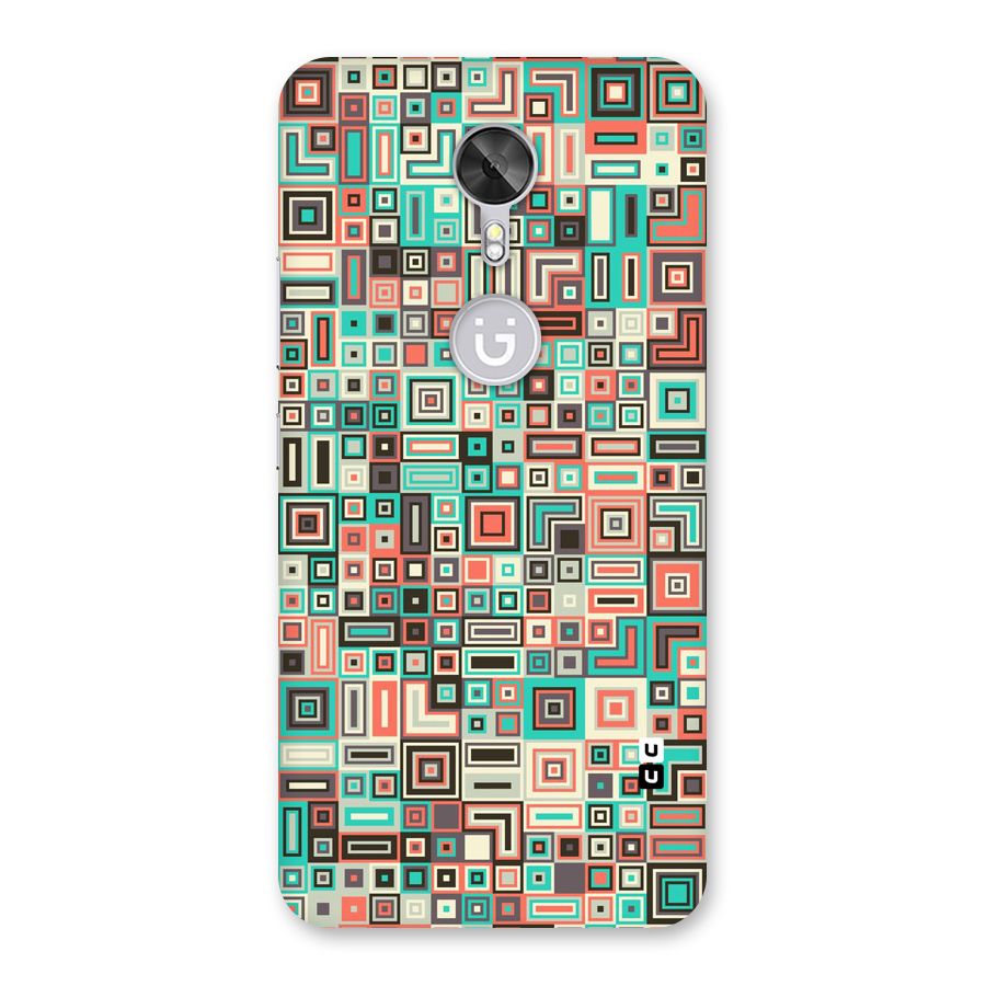 Pretty Boxes Design Back Case for Gionee A1