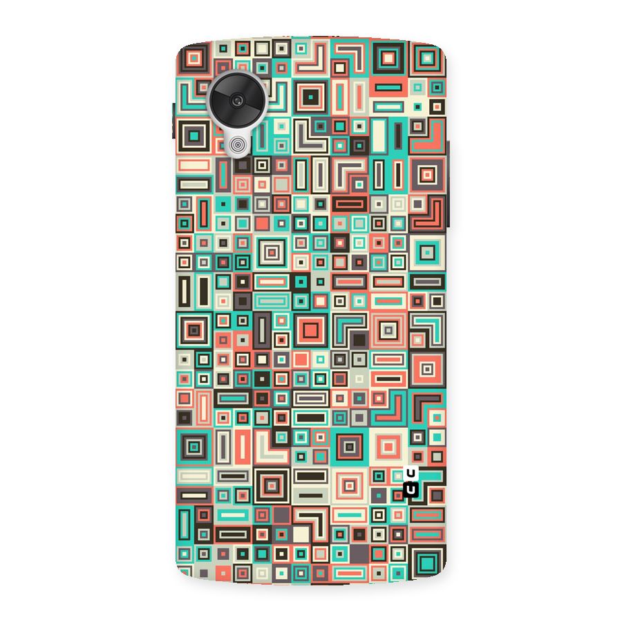 Pretty Boxes Design Back Case for Google Nexsus 5