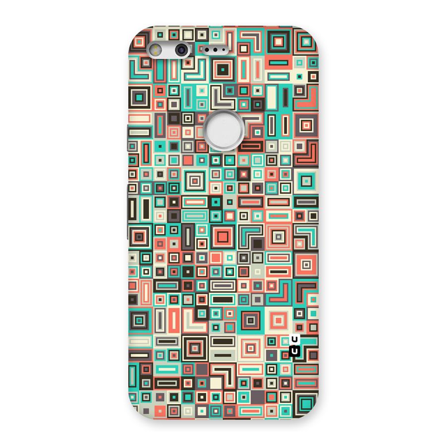 Pretty Boxes Design Back Case for Google Pixel