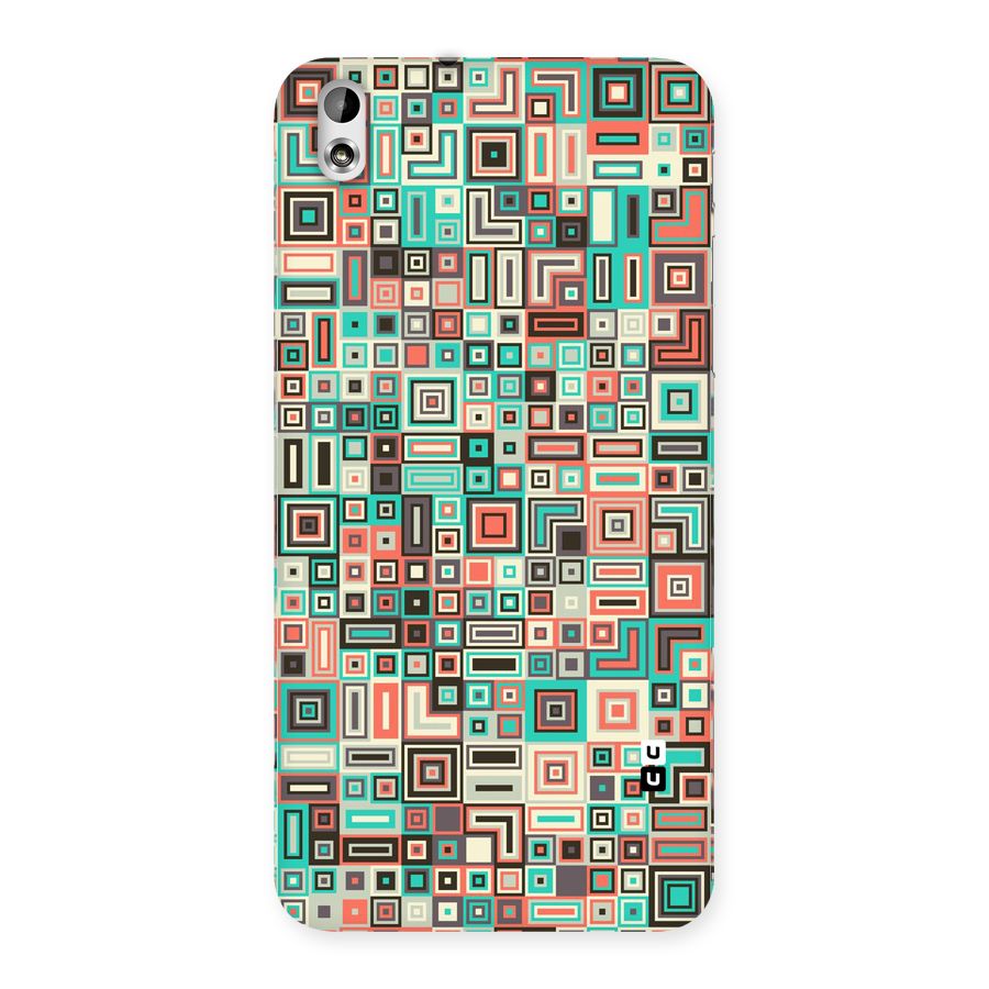 Pretty Boxes Design Back Case for HTC Desire 816g