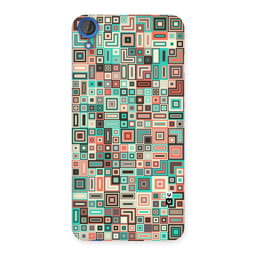 Pretty Boxes Design Back Case for HTC Desire 820