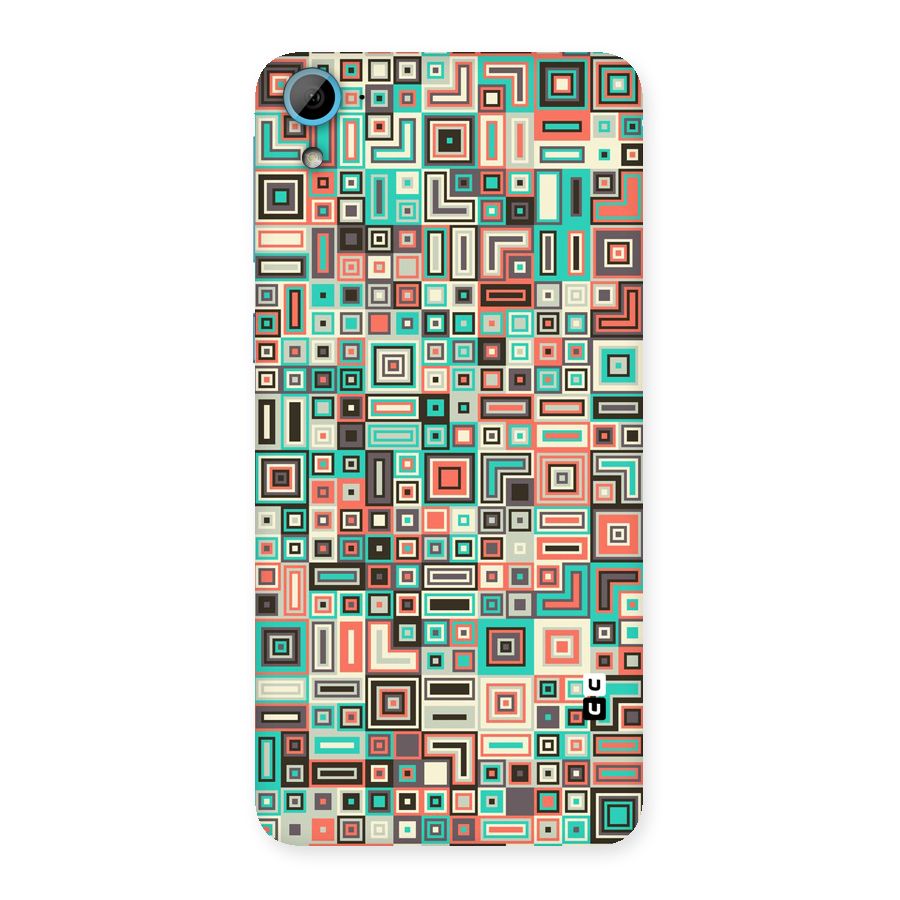 Pretty Boxes Design Back Case for HTC Desire 826