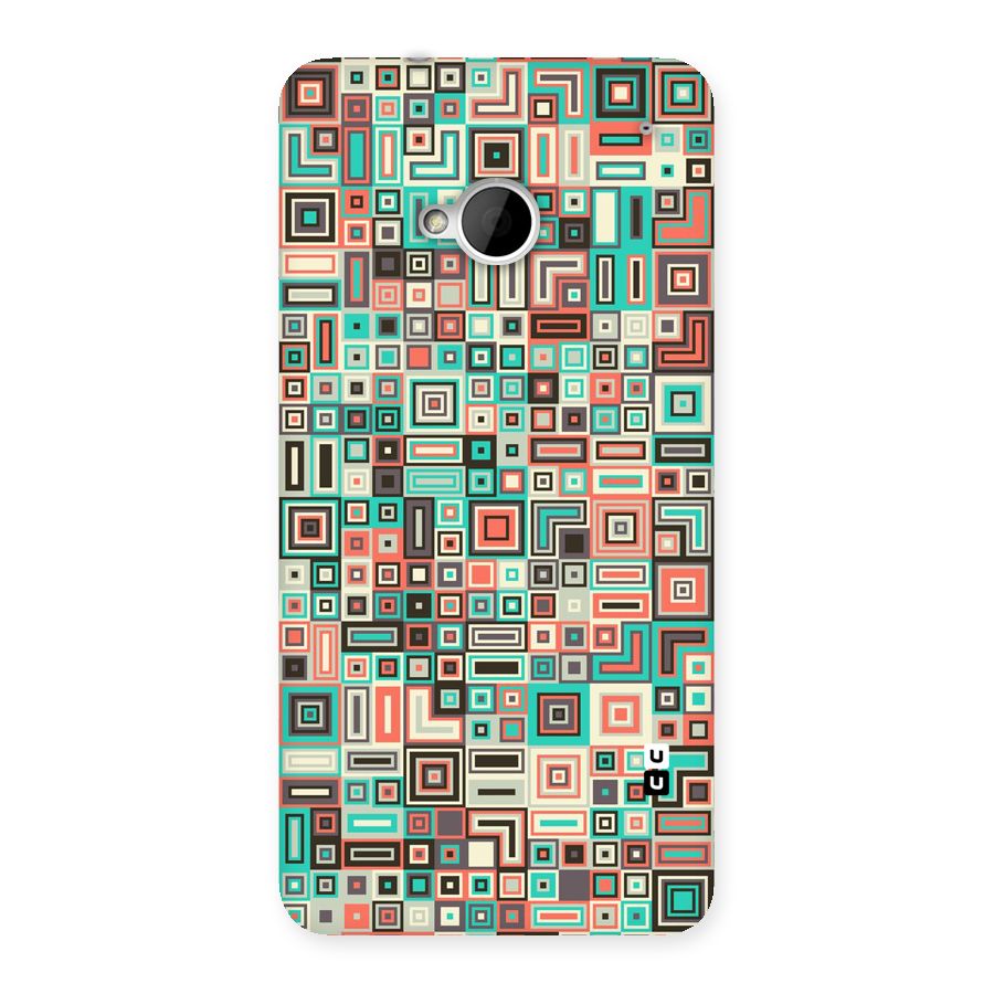 Pretty Boxes Design Back Case for HTC One M7
