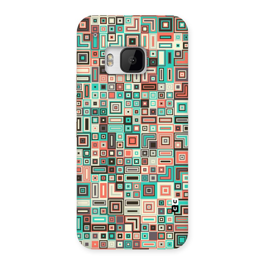 Pretty Boxes Design Back Case for HTC One M9
