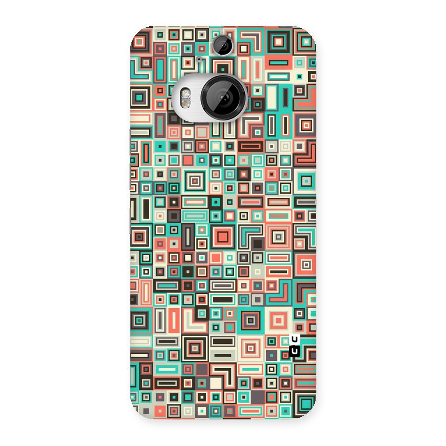 Pretty Boxes Design Back Case for HTC One M9 Plus