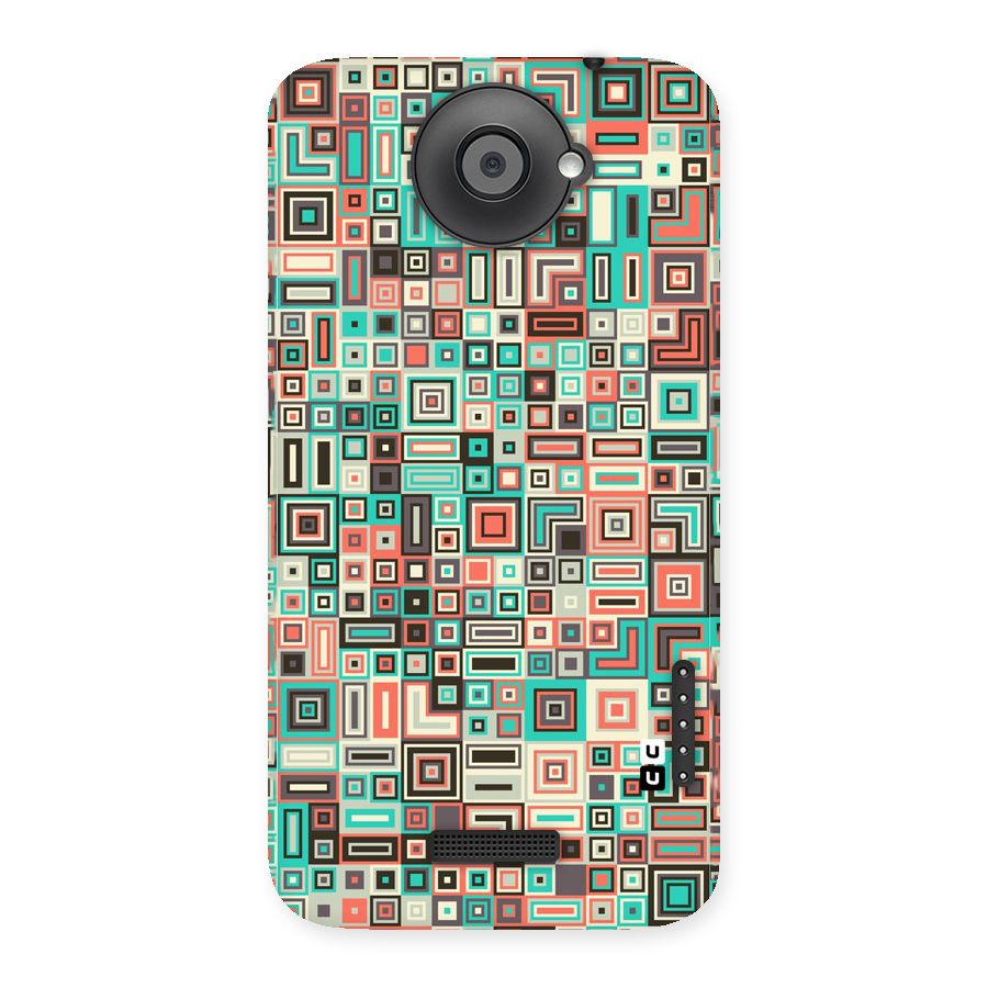 Pretty Boxes Design Back Case for HTC One X