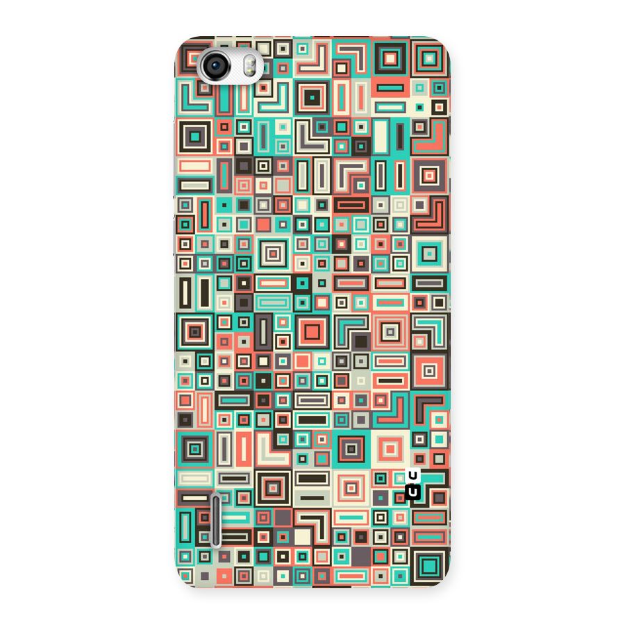 Pretty Boxes Design Back Case for Honor 6
