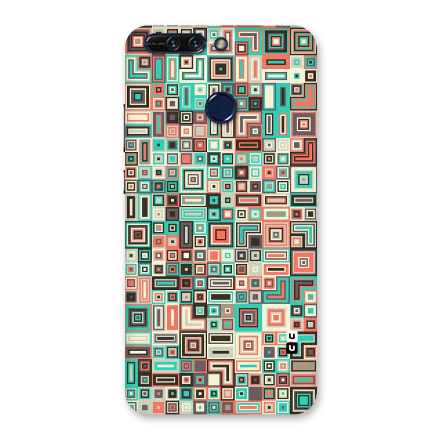 Pretty Boxes Design Back Case for Honor 8 Pro