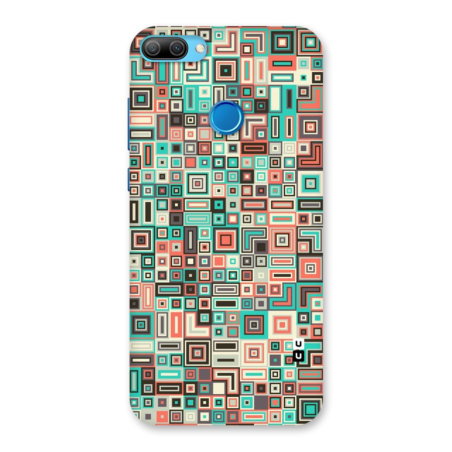 Pretty Boxes Design Back Case for Honor 9N