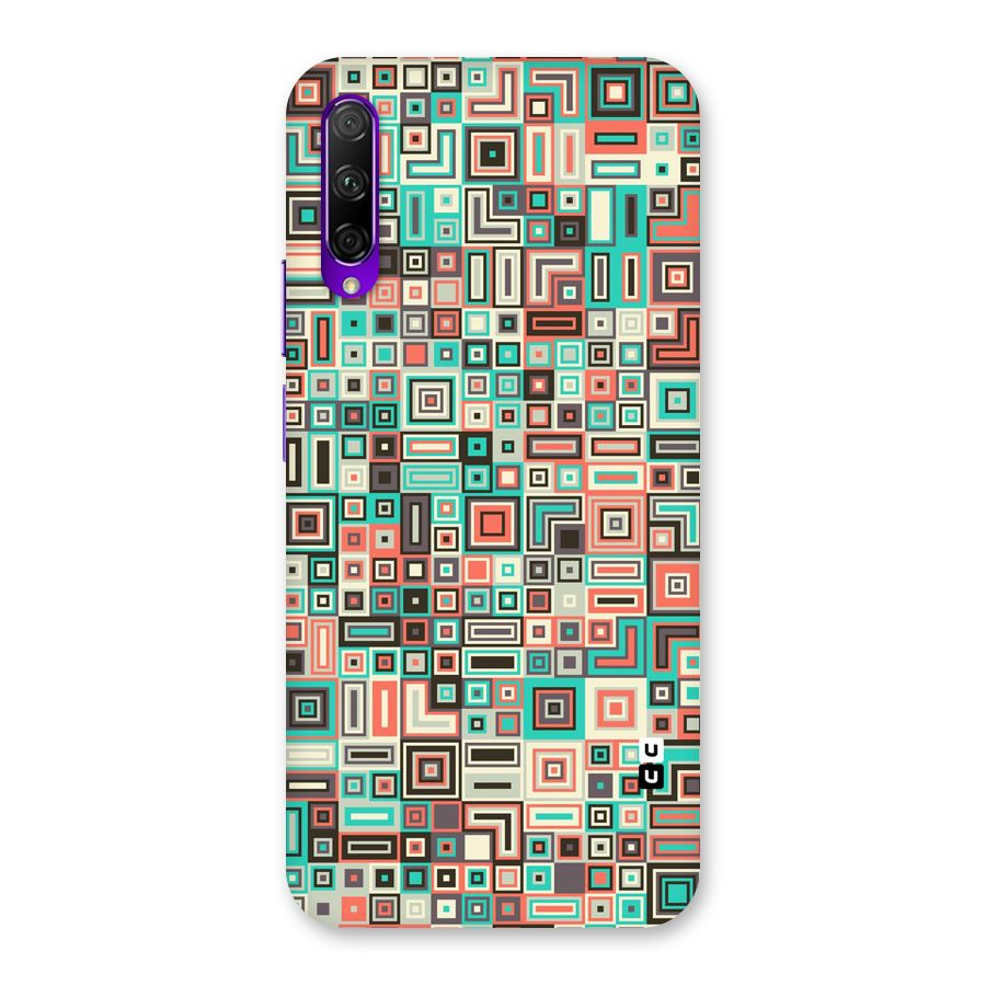 Pretty Boxes Design Back Case for Honor 9X Pro