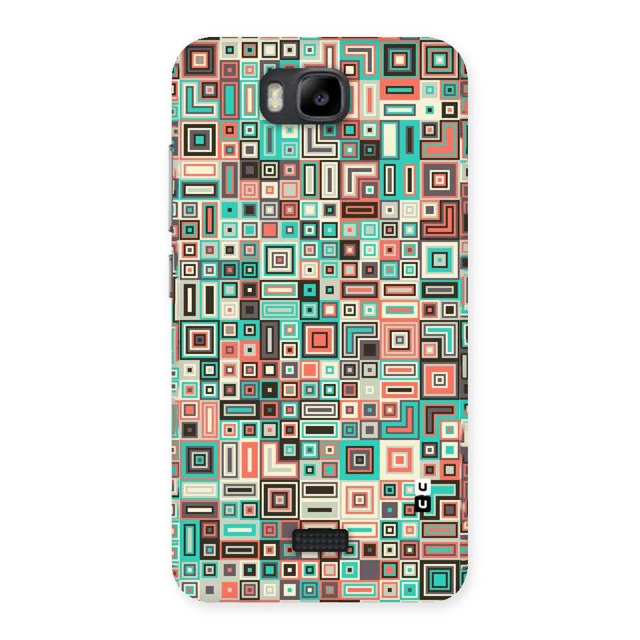 Pretty Boxes Design Back Case for Honor Bee