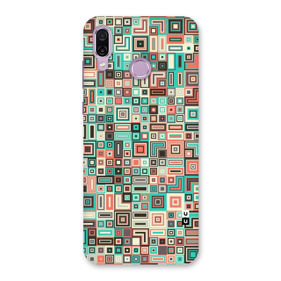 Pretty Boxes Design Back Case for Honor Play