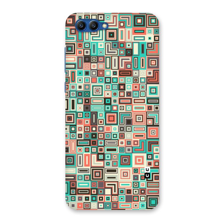 Pretty Boxes Design Back Case for Honor View 10