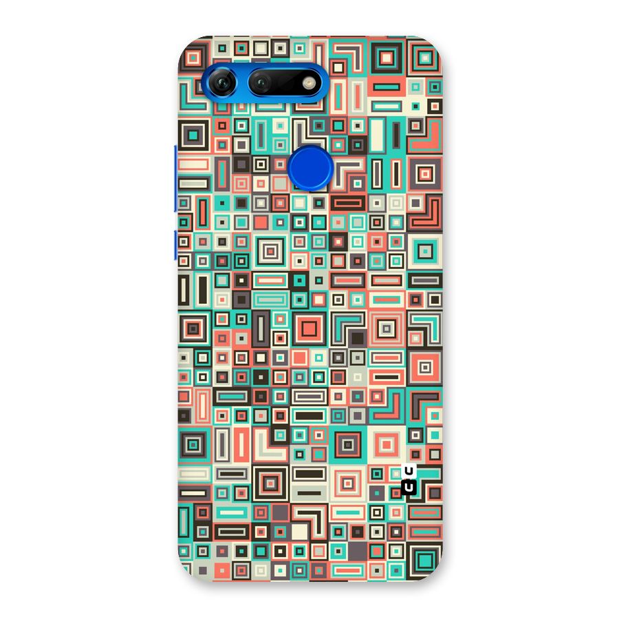 Pretty Boxes Design Back Case for Honor View 20