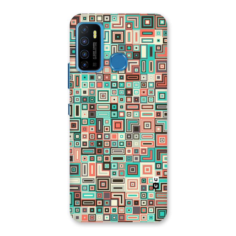 Pretty Boxes Design Back Case for Infinix Hot 9
