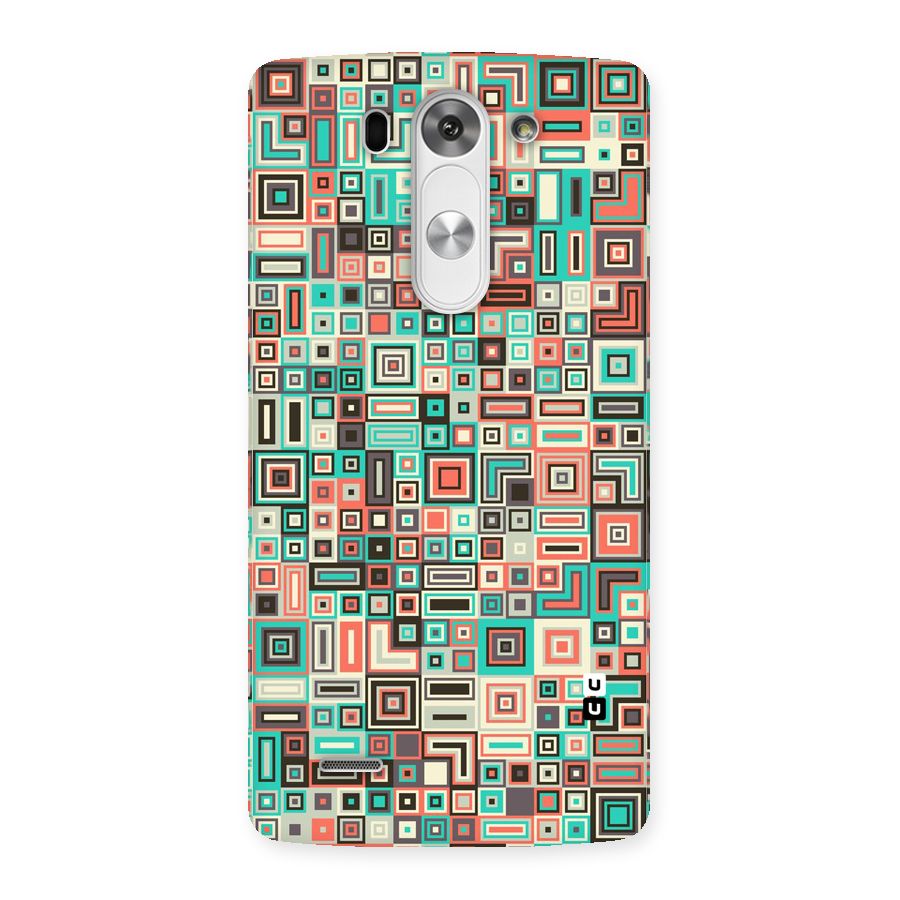 Pretty Boxes Design Back Case for LG G3 Beat